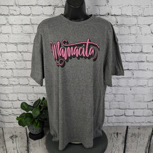 "Mamacita" little hot momma Hispanic Mexican shirt humor funny, XL